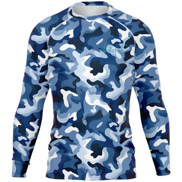 Chokefish™ Long Sleeve Rashguard Camouflage Men's Shirt-006